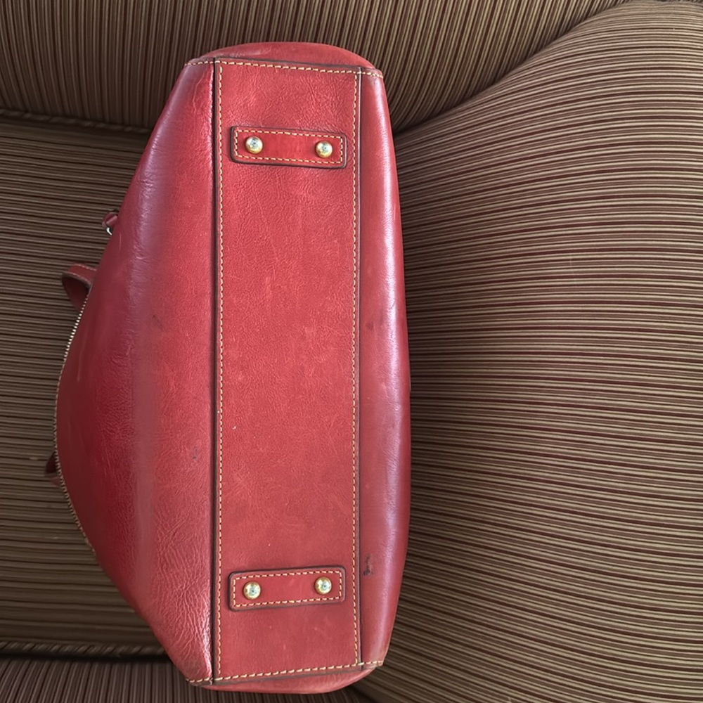 Vintage Dooney & Bourke Florentine Russell Tote - Picture 9 of 10